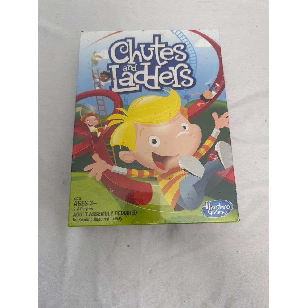 Hasbro Gaming Chutes and Ladders Board Game A4756 New Sealed 2-3 Players Ages 3+
